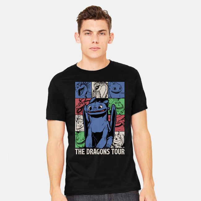 Dragons Tour Movie-Mens-Heavyweight-Tee-Studio Mootant