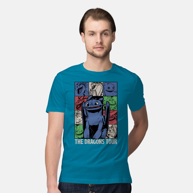 Dragons Tour Movie-Mens-Premium-Tee-Studio Mootant