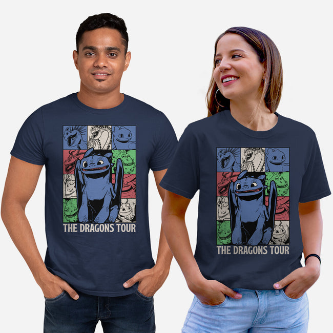 Dragons Tour Movie-Unisex-Basic-Tee-Studio Mootant