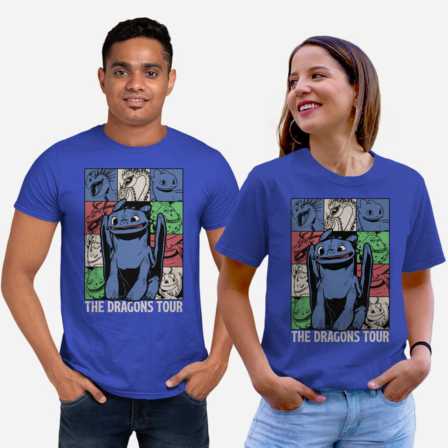 Dragons Tour Movie-Unisex-Basic-Tee-Studio Mootant