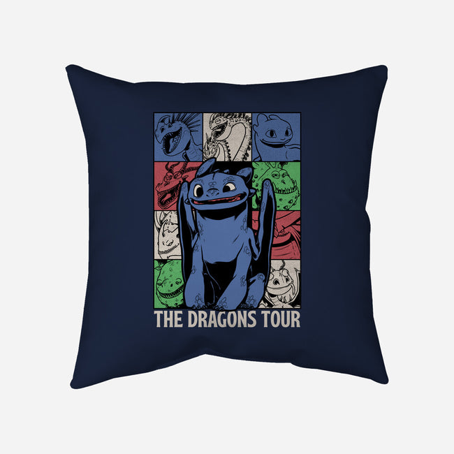 Dragons Tour Movie-None-Removable Cover w Insert-Throw Pillow-Studio Mootant