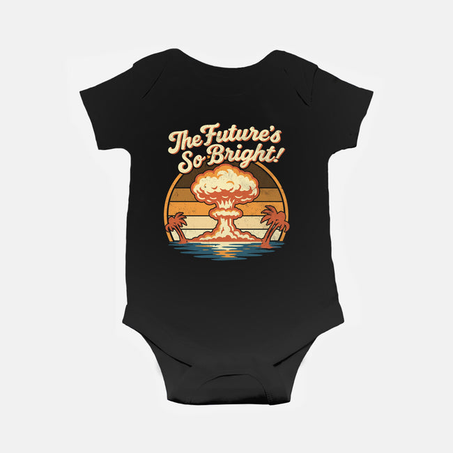 The Future's So Bright-Baby-Basic-Onesie-Nemons