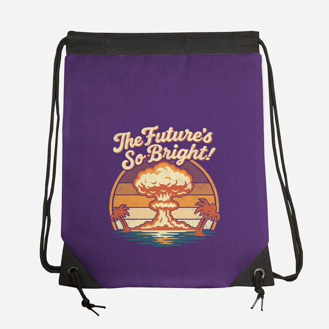 The Future's So Bright-None-Drawstring-Bag-Nemons