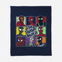 The Spider-man Bunch-None-Fleece-Blanket-turborat14