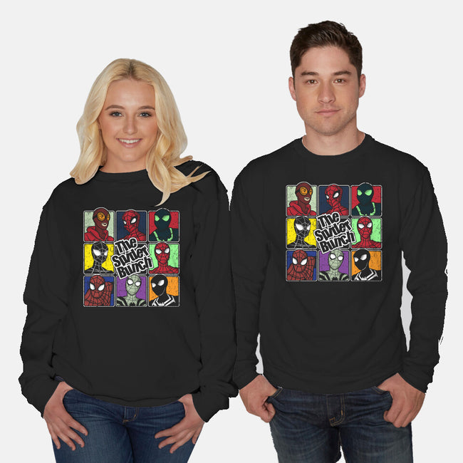The Spider-man Bunch-Unisex-Crew Neck-Sweatshirt-turborat14