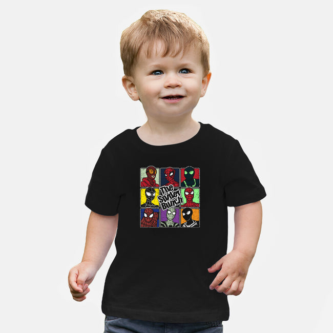 The Spider-man Bunch-Baby-Basic-Tee-turborat14