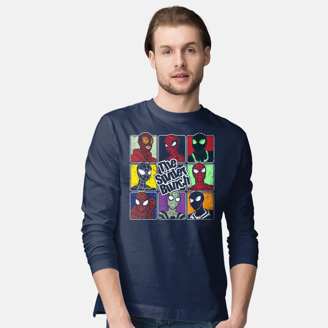 The Spider-man Bunch-Mens-Long Sleeved-Tee-turborat14