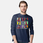 The Spider-man Bunch-Mens-Long Sleeved-Tee-turborat14