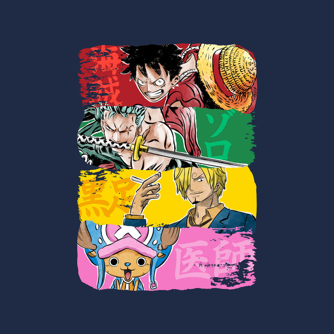 Pirate Brushstrokes-None-Fleece-Blanket-DrMonekers