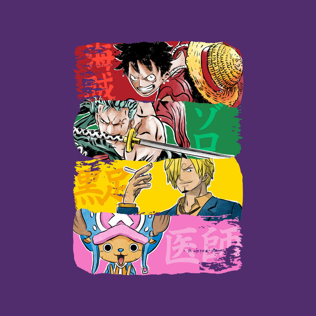 Pirate Brushstrokes-None-Fleece-Blanket-DrMonekers