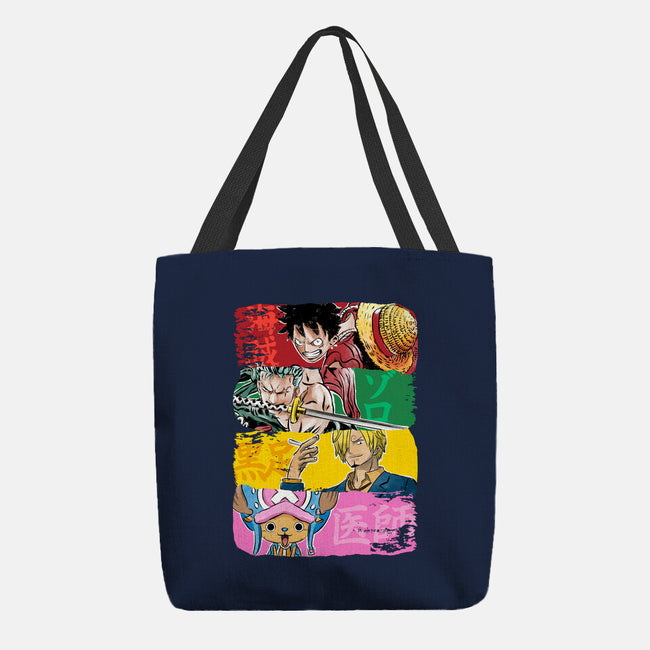 Pirate Brushstrokes-None-Basic Tote-Bag-DrMonekers