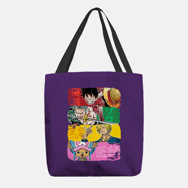 Pirate Brushstrokes-None-Basic Tote-Bag-DrMonekers