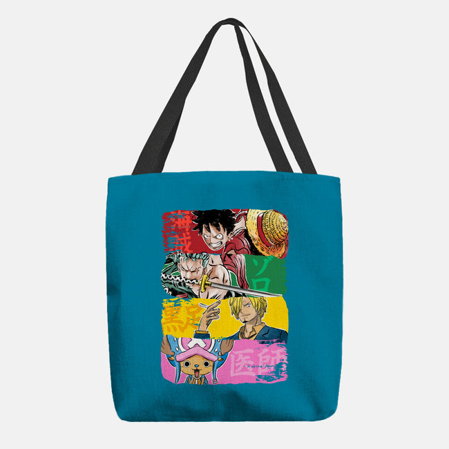 Pirate Brushstrokes-None-Basic Tote-Bag-DrMonekers