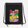 Pirate Brushstrokes-None-Drawstring-Bag-DrMonekers