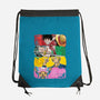 Pirate Brushstrokes-None-Drawstring-Bag-DrMonekers