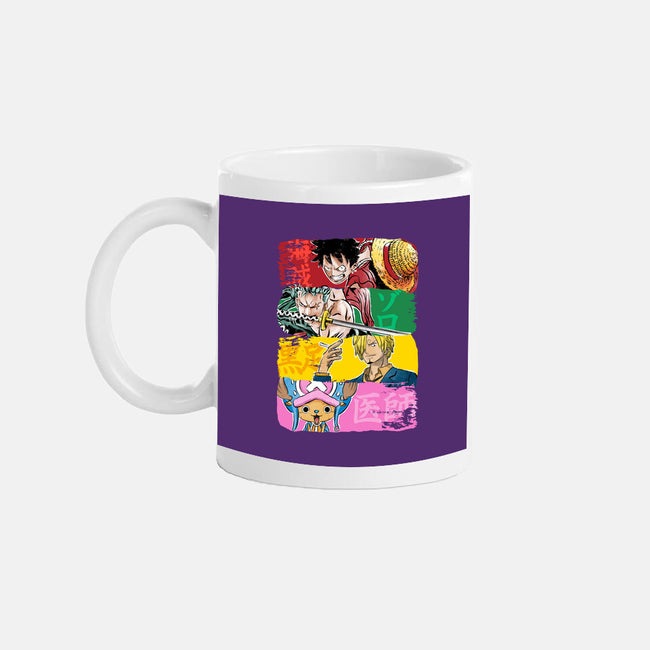 Pirate Brushstrokes-None-Mug-Drinkware-DrMonekers