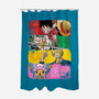 Pirate Brushstrokes-None-Polyester-Shower Curtain-DrMonekers