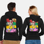 Pirate Brushstrokes-Unisex-Zip-Up-Sweatshirt-DrMonekers