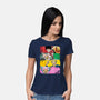 Pirate Brushstrokes-Womens-Basic-Tee-DrMonekers