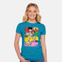 Pirate Brushstrokes-Womens-Fitted-Tee-DrMonekers