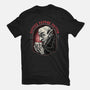 Coffee Before Coffin-Unisex-Basic-Tee-glitchygorilla