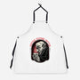Coffee Before Coffin-Unisex-Kitchen-Apron-glitchygorilla
