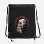 Coffee Before Coffin-None-Drawstring-Bag-glitchygorilla