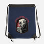 Coffee Before Coffin-None-Drawstring-Bag-glitchygorilla