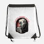 Coffee Before Coffin-None-Drawstring-Bag-glitchygorilla