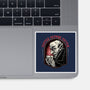Coffee Before Coffin-None-Glossy-Sticker-glitchygorilla