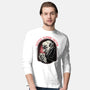 Coffee Before Coffin-Mens-Long Sleeved-Tee-glitchygorilla