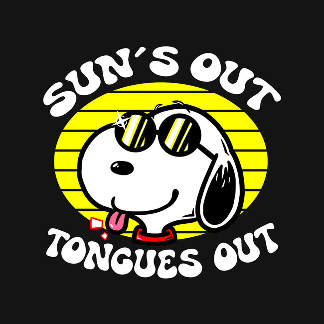 Sun's Out Tongues Out-Mens-Basic-Tee-krisren28