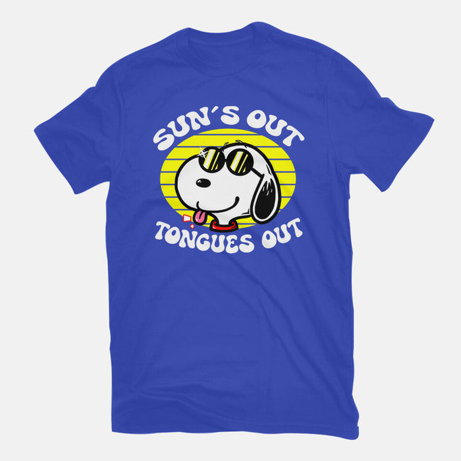 Sun's Out Tongues Out-Youth-Basic-Tee-krisren28