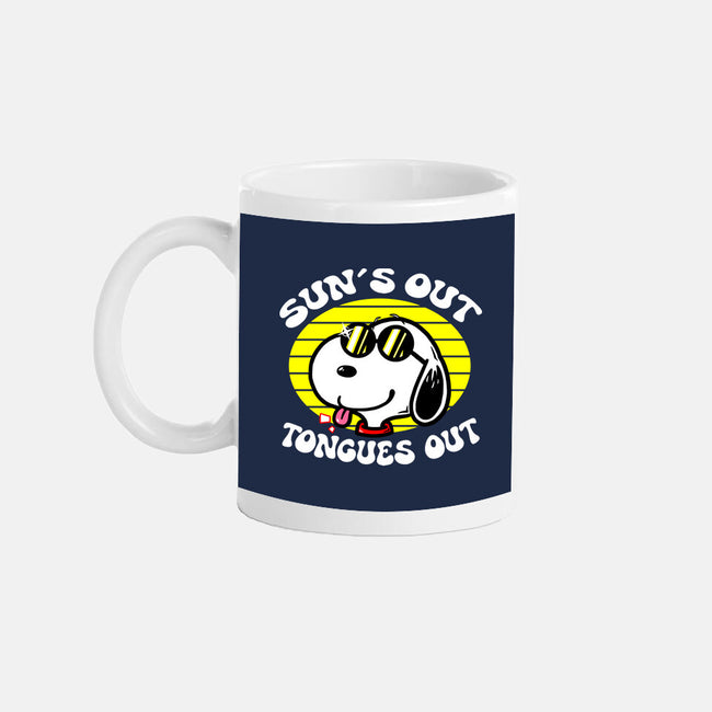 Sun's Out Tongues Out-None-Mug-Drinkware-krisren28