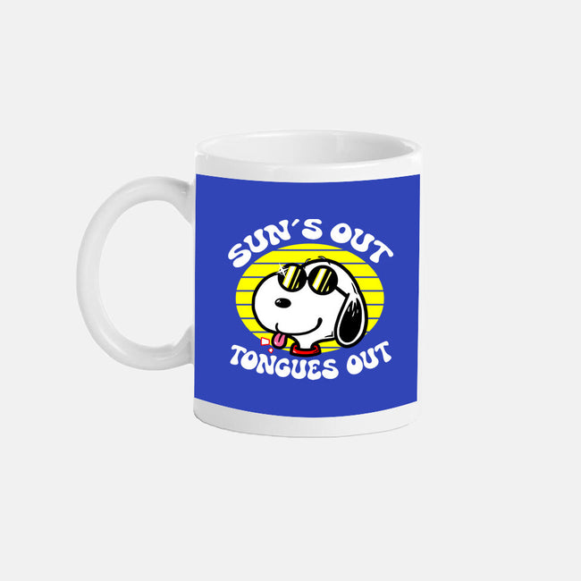 Sun's Out Tongues Out-None-Mug-Drinkware-krisren28
