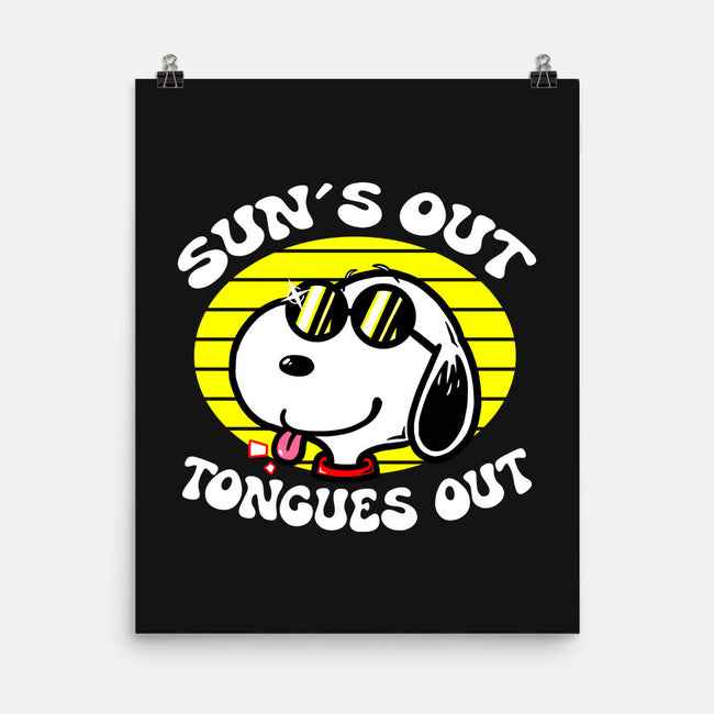 Sun's Out Tongues Out-None-Matte-Poster-krisren28