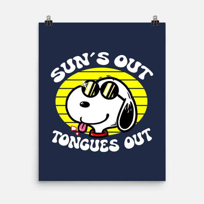 Sun's Out Tongues Out-None-Matte-Poster-krisren28