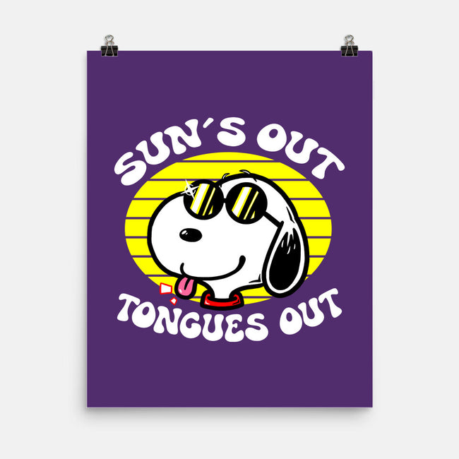 Sun's Out Tongues Out-None-Matte-Poster-krisren28