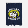 Sun's Out Tongues Out-None-Polyester-Shower Curtain-krisren28