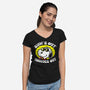 Sun's Out Tongues Out-Womens-V-Neck-Tee-krisren28