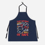 Soft Demon Warm Demon-Unisex-Kitchen-Apron-NemiMakeit