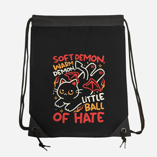 Soft Demon Warm Demon-None-Drawstring-Bag-NemiMakeit