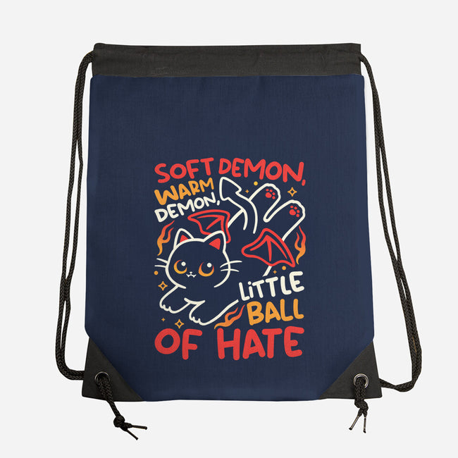 Soft Demon Warm Demon-None-Drawstring-Bag-NemiMakeit