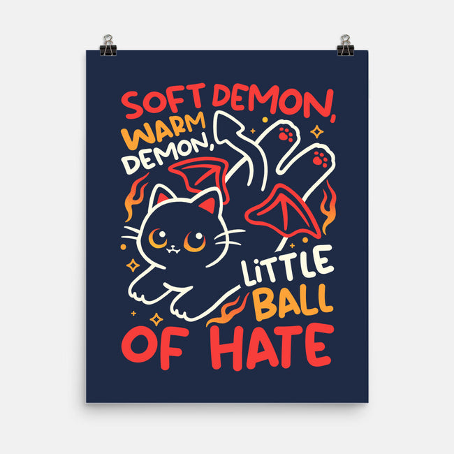 Soft Demon Warm Demon-None-Matte-Poster-NemiMakeit