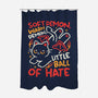 Soft Demon Warm Demon-None-Polyester-Shower Curtain-NemiMakeit
