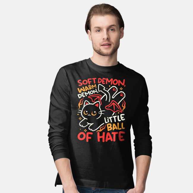 Soft Demon Warm Demon-Mens-Long Sleeved-Tee-NemiMakeit