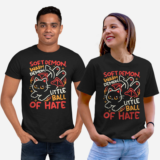 Soft Demon Warm Demon-Unisex-Basic-Tee-NemiMakeit