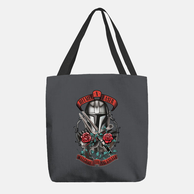 Helmet N Laser-None-Basic Tote-Bag-Samuel
