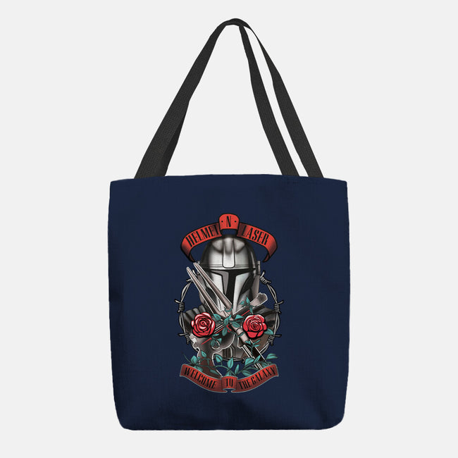 Helmet N Laser-None-Basic Tote-Bag-Samuel