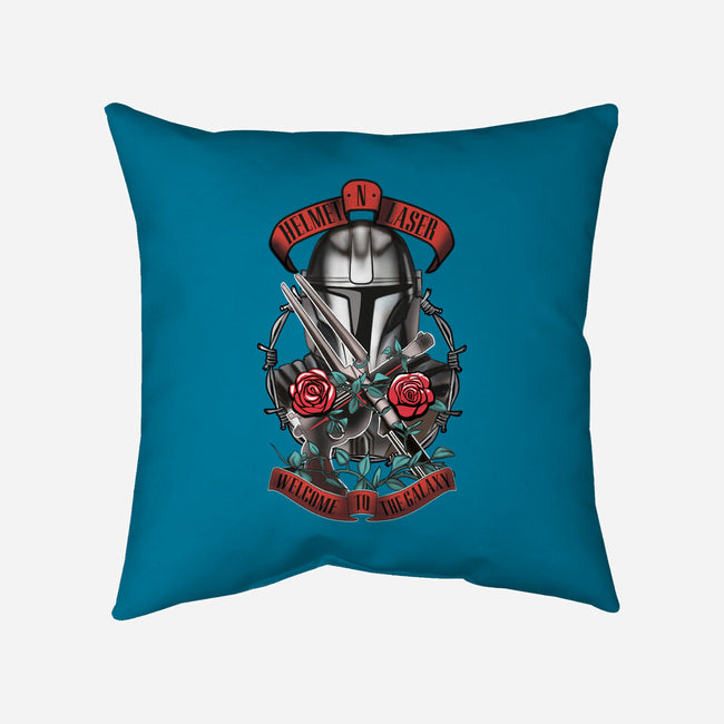 Helmet N Laser-None-Removable Cover w Insert-Throw Pillow-Samuel